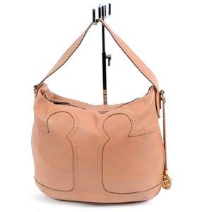 Nice! Tory Burch Tan Leather Saddle Shoulder Bag